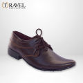 Travel Collection - Synthetic Leather Shoes - Best Quality Formal Shoes for Men - Brown Color. 