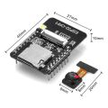 ESP32-CAM-MB WiFi OV2640 Camera Module Bluetooth Module 5V CH340G Nodemcu FT232RL USB to TTL Converter+40Pin Jumper Wire. 