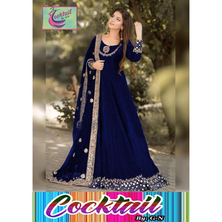 3pcs long shafoon dress