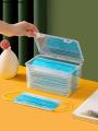 【HOT】 Mask Storage Box Wet Tissue Box Baby Wipes Dispenser Holder Household Dust-Proof Tissue Box With Lid Kitchen Seal Container. 