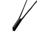 Black Stainless Steel Bar Locket / Pendant / Necklace For Men / Boys Neck. 