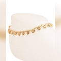 Pair of Golden Anklets for Women. 