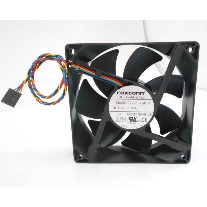 Original For FOXCONN 12CM 120MM Fan 1238 12038 120*120*38MM 12V 0.90A PV123812DSPF 01 COOLING FAN