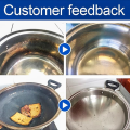 YYS Oven & Cookware Cleaner Stainless Steel Cleaning Paste Multi-Purpose Cleaner & Polish Cleaning Gel for Removing Rust Powerful Stainless Steel Cookware Cleaning Paste Household Kitchen Cleaner Washing Pot Bottom Scale Strong Cream Detergent. 