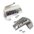 Shimano 105 ST-5800 Lever Name Plate W/ Fixing Screw 5800 Left/Right Hand Silver UNGHIA FLIGHT DECK PLACCHETTA COMANDO PLATE. 