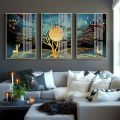 3 Pieces wall art wall decoration frame photo frames for wall picture frames wall decoration for room decoration items home decor items. 