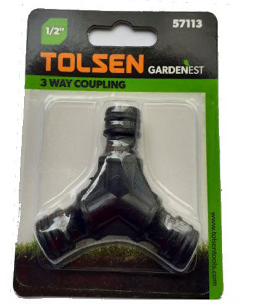 Tolsen%20Three%20Way%20Hose%20Coupling%20(1/2")%2057113%20%20Three%20Way%20Hose%20Pipe%20Connector%20-%20Image%202