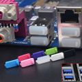 (NEW) 5pc colorful laptop DUT plug/Icone cover topper laptop dutproof mobiinterface waterproof cover. 