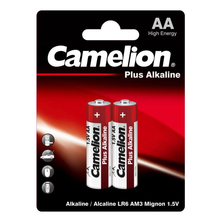 Camelion plus alkaline batteries - AA2 (2 batteries)