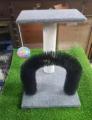 Scratching Post & Arch Shaped Massaging Toy - For Cat. 