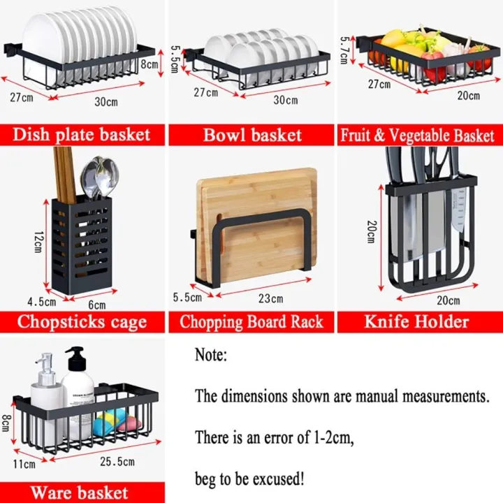 Over%20The%20Sink%20Dish%20Drying%20Rack%20with%20Fruit%20Basket%20Kitchen%20Counter%20Bowl%20Fork%20Cup%20Spoon%20Dish%20Drainer%20Dishrack%20Matte%20Black%20-%20Image%206