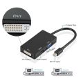 Mini Display Port Thunderbolt to HDMI VGA DVI Adapter For MacBook Pro Mac Air. 