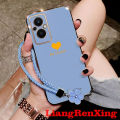 Casing OPPO Reno 7Z 5G RENO 7 Z 5G Reno7 Z 5g phone case Softcase Electroplated silicone shockproof Protector Cover new design with Lanyard for girls DDAXSS01. 