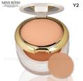 MISS ROSE Professional 3D Pearl Whitening Compact & Loose Powder (3 in 1) Available 3 Colors 45g. 