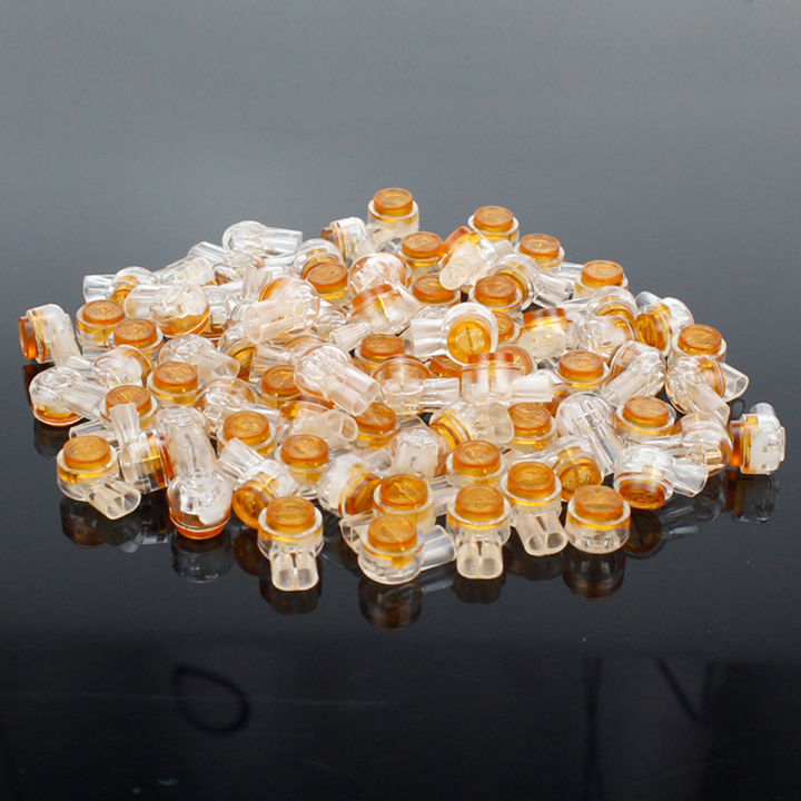 10/100PCS - Rj45 Connector Crimp Connection Terminals K1 Connector Waterproof Wiring Ethernet Cable Telephone Cord Terminals