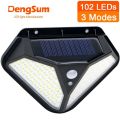 20 Led Solar Lights with sensor for wall Solar Light Outdoor Solar Lamp PIR Motion Sensor Solar Powered Sunlight Street Light for Garden Decoration Wall Light. 