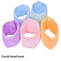 2 pc - Facial hair band Women Spa Bath Shower Wash Face elastic Head Ladies Cosmetic Yoga Headband cap fabric Towel Make Up Hair Band. 