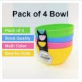 Pack Of 4+4 Plastic Unbreakable Colorful Bowl & Glass For Kids Plastic Crockery Dining Elegant Design child friendly color. 