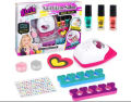 Nail Polish Set 10 Pcs with Nail Dryer, Kids Nails Sets for Girls With 3 Solid Colour 2 Shiny Nail Powder Nail Polish Set For Girlls. 