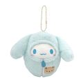 Sanrio Kawaii Kuromi My Melody Piano Sleeping Bag Cinnamoroll Plush Toys Keychain Pendant Decoration Girl's Kids Birthday Gift. 