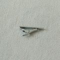 4 cm Classic Simple Tie Clip for men - Silver. 
