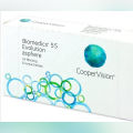 Pair Of Biomedics 55 Evolution Asphere Contact Lenses (-0.50 to -10.00 Power) with FREE KIT. 