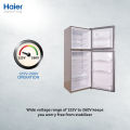 Haier 10 Cu Ft / E-Star Series / HRF-276 EBD ( Deepest Freeze + Direct Cool + 1 Hour Icing Technology + Metal Door ) Golden Colour / Refrigerator / 10 Years Haier Warranty.. 
