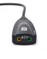 5H V2 - USB 7.1 Sound Card Steel Series - Black. 