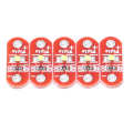 50 Pcs LilyPad LED Module White Wearable Surface-Mounted DIY Kit for Arduino 3~5V. 
