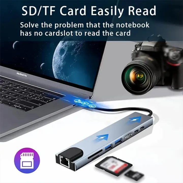 TYPE%20C%20Converter%20USB%20Hub%20Type%20C%20Hub%20Type%20C%20Docking%20Station%208%20in%201/%2011%20in%201%20Adapter%20-%20Image%204