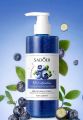SADOER Blue Berry Scrub Skin Hydrating Body Wash Exfoliating Lightening Shower Gel 500ml - SD57126. 