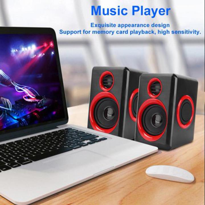 FT-165 Prime USB Speakers - Wired Speaker for Computer and Laptops and Mobiles - Small Speakers - Prime FT 165 USB Multimedia Bass Speakers Sub Woofer Speaker