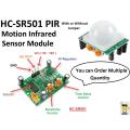 HC-SR501 HC SR501 PIR Human Motion Infrared Detector Sensor Module. 