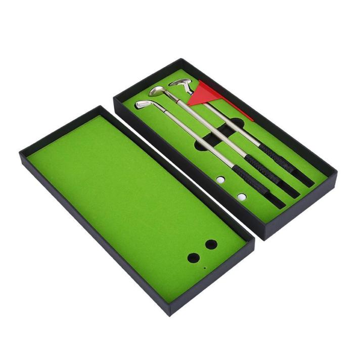 3PCS%20Mini%20Golf%20Clubs%20Ball-point%20Pen%20Set%20with%20Balls%20Flag%20Stationery%20Decorations%20-%20Image%202