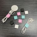 （New）[Featured] 1 Pc New Multi-purpoe imple Dek Data Cable Organizer / Mini UB Charging Cable Management Winder Clip / uitable for Home, Office, Car Cable Line Organize. 