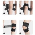 1 Pcs Knee Support Knee Protection Belt Sports Compression Knee Pads Spring Support Meniscus Breathable Thin Basketball Running. 