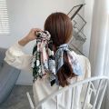 Print Ponytail Elastic Bow Scrunchies Hair Ribbon For Women Elastic Hair Band Girls Hair Ties Hair Accessories. 