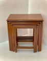 Wooden Table set Chinyoti Solid Sheesham Wood Nesting Tables (Set of 4). 