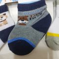 Pack Of 3 Socks Set  New Born To 12 Months Baby Socks In Multi-Color By Fashion Galaxy. 