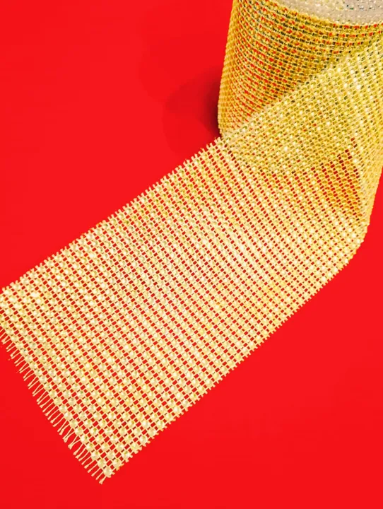 Silver%20Gold%2036%20/%2072%20Inches%20Cuttable%20Plastic%20Hollow%20Mesh%20Lace%20%E2%80%93%20Flexible%20DIY%20Craft%20Trim%20for%20Decorations%20&%20Projects%20-%20Image%203