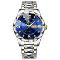 BINBOND Men's Watch Waterproof Glow Double Calendar Quartz Watch, Ideal choice for Gifts. 