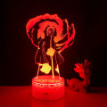 Naruto Uchiha Obito 7-color Variable Light 3d Remote Control Desk Lamp Anime Decor Bedroom Decor Room Decoration Lights. 