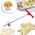 Twin Curl Cutter - Fruit Veggie Garnish Ribbon Spiral Curly Fries. 