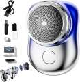 Mini Shaver Portable Electric Shaver, Electric Razor 6 Blade New Pocket Size Portable Electric Shaver For Men, Magic USB Mini Shaver Electric Razor For Men, Rechargeable Travel Razor. 