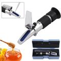 58 ~ 90% Brix 38 ~ 43 Be Honey Refractometer Beekeeping Tester Bees with ATC. 
