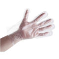 100pcs Disposable Gloves For Food, Individually Wrapped Plastic Transparent Gloves, Film Thickened PE Gloves. 