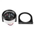 DC 12V Ammeter Guage 2 inch 52mm Car Voltmeter 60-0-60A AMP Gauge Volt Meter for Auto car Vehicles(ABS Black). 