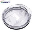 Skinny Tumbler Lid Transparent Spill Proof 20oz Tumbler Cover. 
