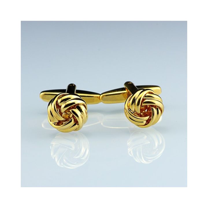 Silver/Golden%20Knot%20Cufflinks%20for%20Men%20-%20Image%206