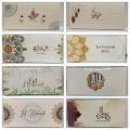 10 Pcs Eid Design Hard Card Four Color Print Envelope Eidi Card Tuck Eid Envelope (1 Packet). 